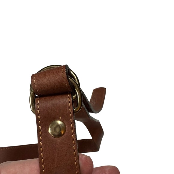 Oroton Brown Leather Men's Bag VTG - Picture 6 of 11